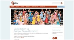 Desktop Screenshot of coppertownharmony.se